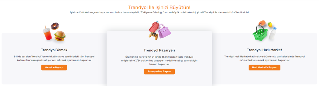 Trendyolda Satıcı Olmak