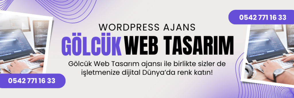 gölcük web tasarım